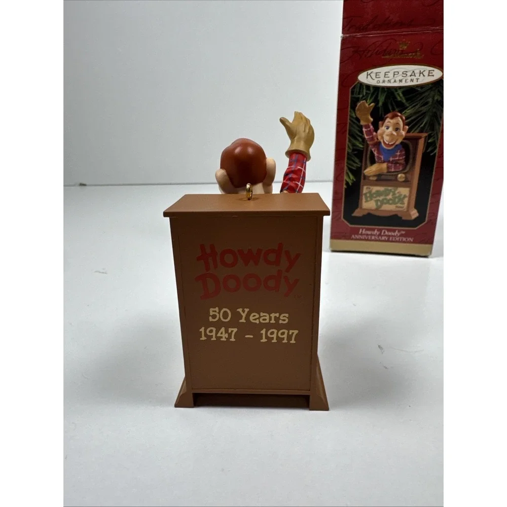 Hallmark Keepsake Ornament  1947-1997 50 Years It's Howdy Doody Time TV NEW